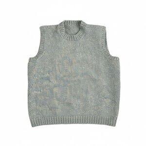 Women's Gray Knit Vest